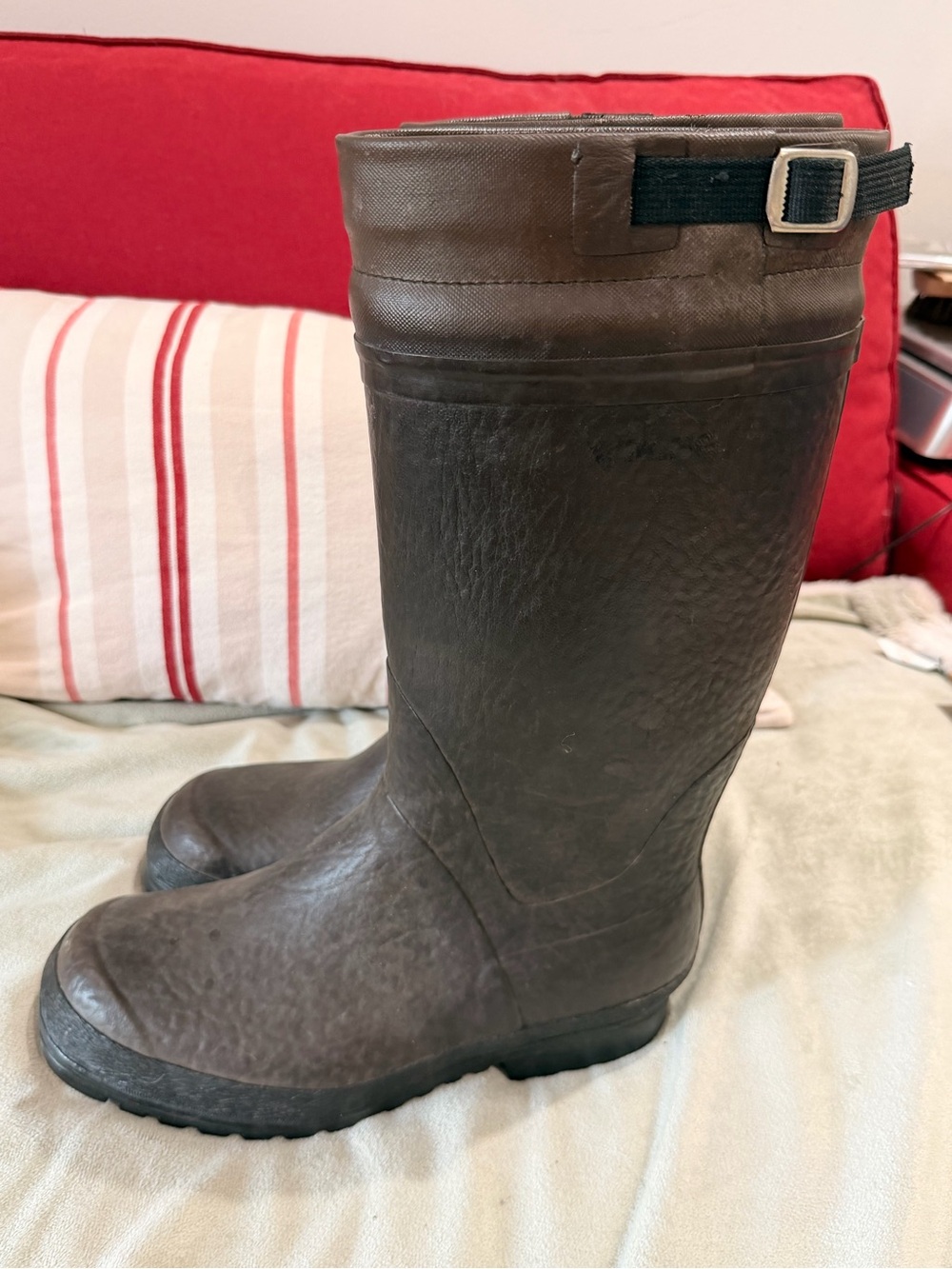 Vintage Viking Akim Men's Brown Rubber Boots